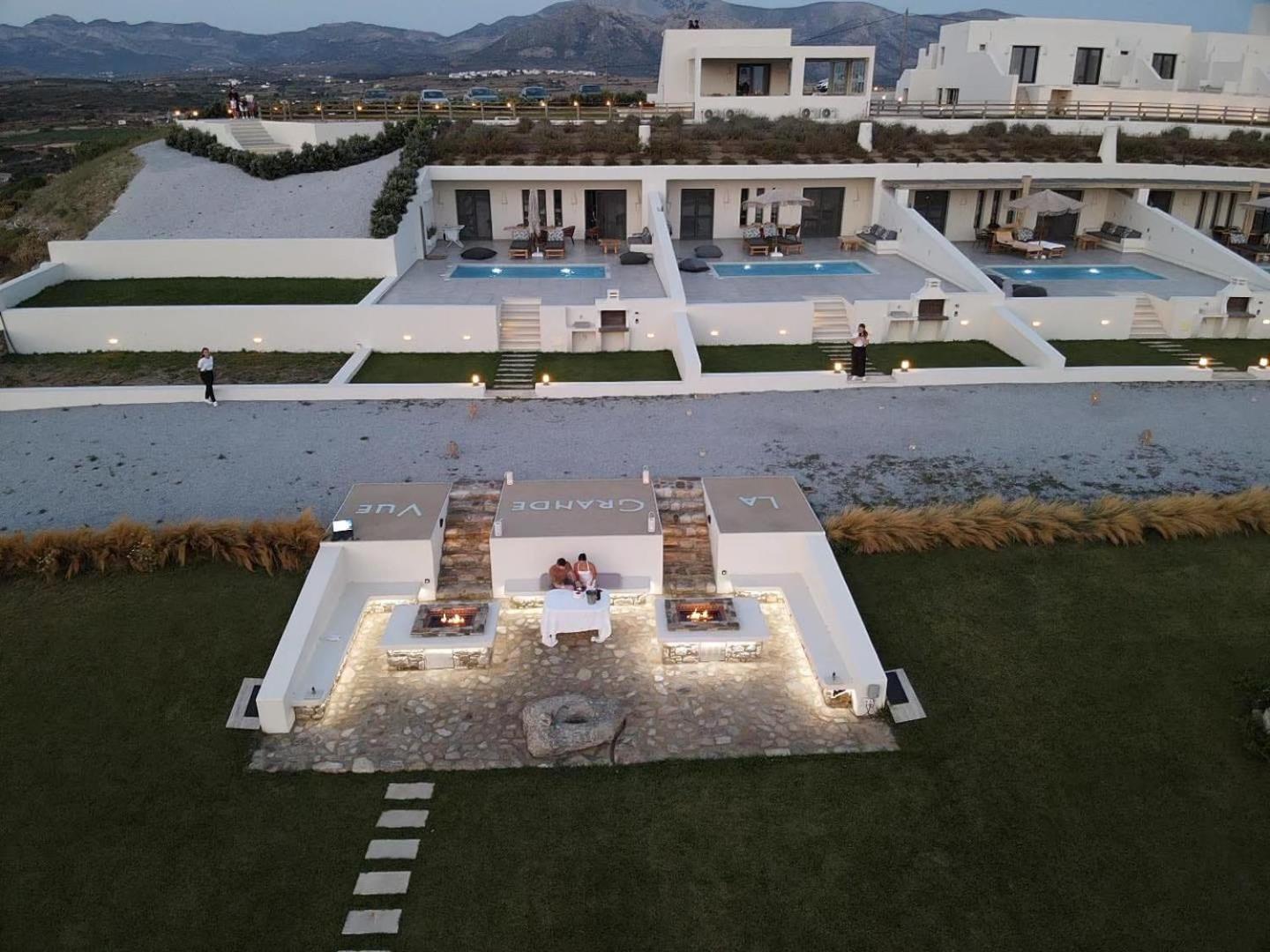 La Grande Vue-Private Hilltop Villas With Private Pools Vivlos Exterior photo